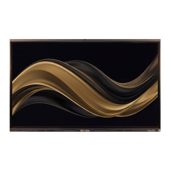 شاشة OX USA Hub M1 التفاعلية باللمس 55 بوصة 16 جيجا رام ذاكرة 256 جيجا لون رمادي