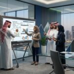 الشاشات التفاعلية في الشركات من شركة ماونتينز بيكس إلكترونيكس Mountains Peaks Electronics